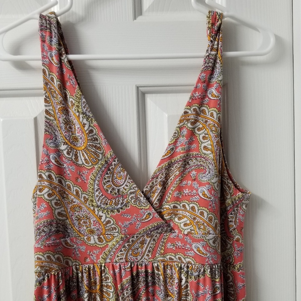 Old Navy Knee Length Paisley Dress - Sz M